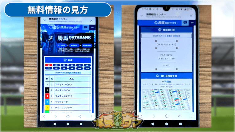 無料情報の内容